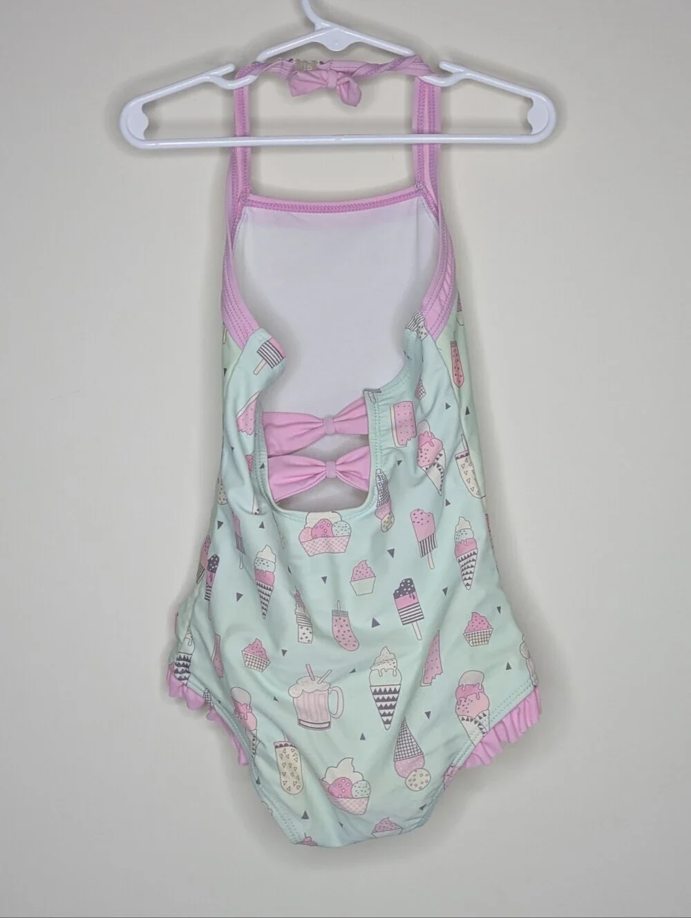 Ruffle Butts Mint Ice Cream Print One-Piece Swimsuit 5